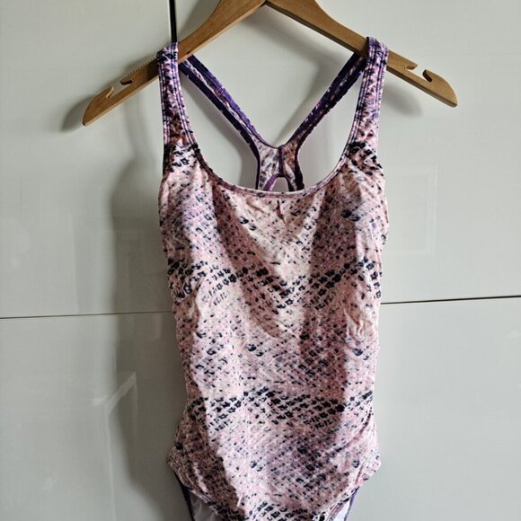 Speedo Womens Swimsuit One Piece Multi Colored Conservative Size 8 - Picture 2 of 9